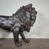 Skulptur Deko-Figur Löwe Bronze 2,28 m – Bild 5