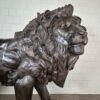 Skulptur Deko-Figur Löwe Bronze 2,28 m – Bild 6