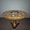 Tisch Bronze Barockstil Ø 1,16 m