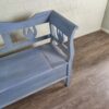 Truhenbank Küchenbank Hellblau 2,08 m Kiefer – Bild 8