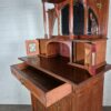 Vertiko mit Aufsatz Jugendstil 1910 Nussbaum – Bild 14
