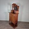 Vertiko mit Aufsatz Jugendstil 1910 Nussbaum – Bild 3