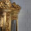 Vitrine Schrank Barockstil Gold 1,25 m – Bild 7