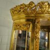 Vitrine Schrank Barockstil Gold 1,25 m – Bild 4