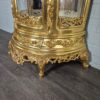 Vitrine Schrank Barockstil Gold 1,25 m – Bild 9