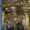 Vitrine Schrank Barockstil Gold 1,25 m – Bild 5