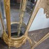 Vitrine Schrank Barockstil Gold 1,25 m – Bild 15