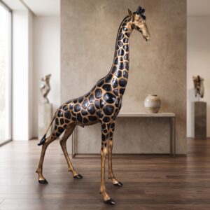 Deko-Figur Skulptur Giraffe 1,40 m