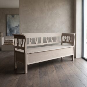 Truhenbank Küchenbank Sand 1,96 m Kiefer