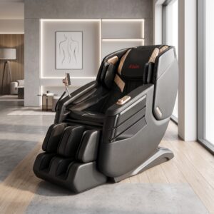 Massagesessel Wellness-Sessel Alvin PU-Leder