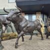 Skulptur Dekoration Stier Bronze 1,55 m