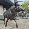 Skulptur Dekoration Stier Bronze 1,55 m – Bild 2