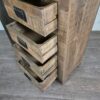 Kommode Beistellschrank Mangoholz 1,00 m – Bild 13