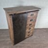 Kommode Beistellschrank Mangoholz 1,00 m – Bild 3
