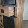 Schrank Bücherschrank Mangoholz 1,00 m – Bild 15