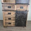Schrank Bücherschrank Mangoholz 1,00 m – Bild 7