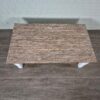 Couchtisch Teakholz 1,30 m x 0,76 m – Bild 3