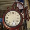 Bahnhofsuhr Wanduhr Ø 0,75 m – Bild 5