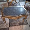 Couchtisch Neubarock Gold Marmor – Bild 7