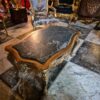 Couchtisch Neubarock Gold Marmor – Bild 6