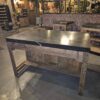 Kücheninsel Theke Teakholz 1,56 m - 2,75 m – Bild 7