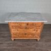 Kommode Jugendstil 1910 Kiefer Marmor – Bild 2