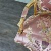 Barockstuhl Stuhl Barockstil Blumen Gold-Rosa Set – Bild 6