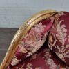 Chesterfield Chaiselongue Recamiere Dunkelrot 1,00 m – Bild 5