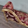 Chesterfield Chaiselongue Recamiere Dunkelrot 1,00 m – Bild 13