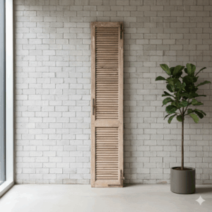 Lamellentüren Flügeltüren Antik 1880 Massivholz