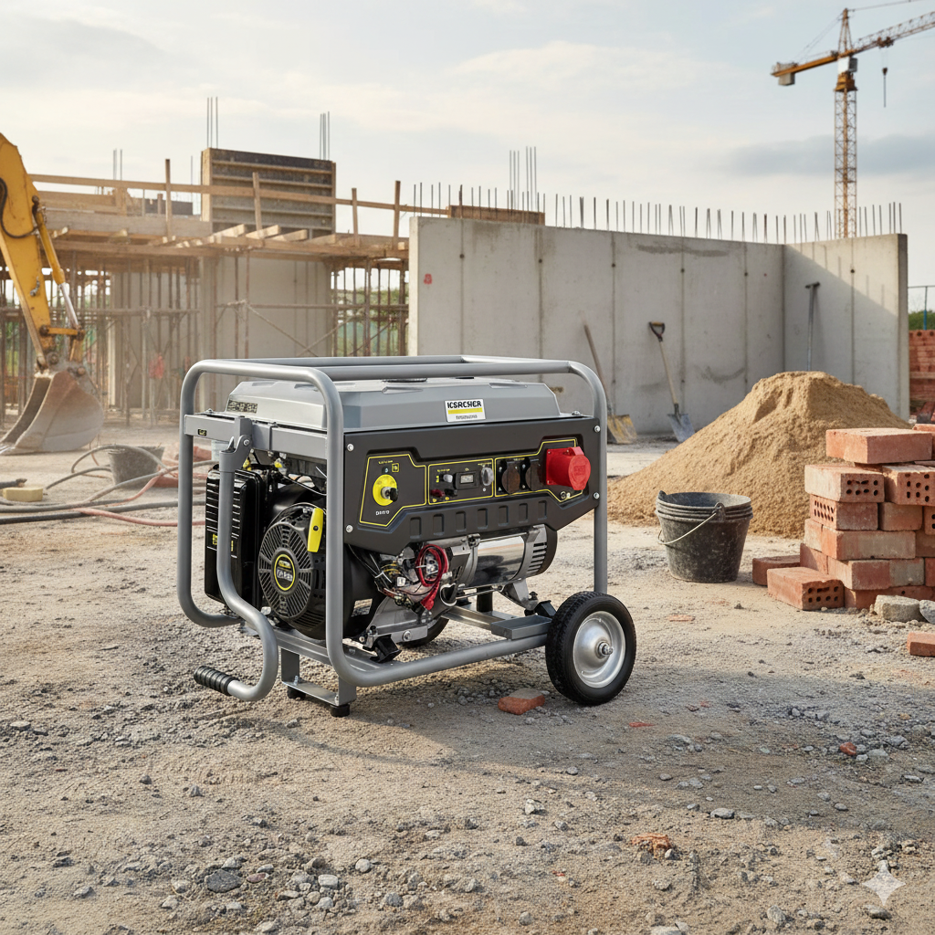 Benzingenerator Stromerzeuger Kärcher PGG 8/3 – Bild 2