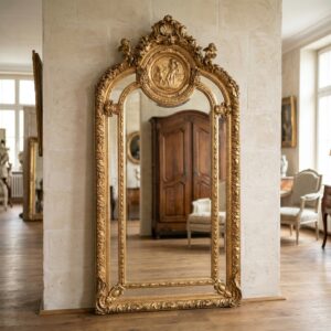 Spiegel Wandspiegel Gold Barockstil 1,09 m x 2,10 m