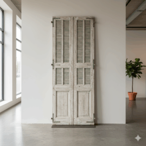 Lamellentüren Flügeltüren Antik Massivholz