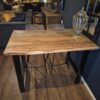 Bistrotisch Cafetisch Teakholz 1,30 m x 0,80 m – Bild 5