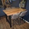 Bistrotisch Cafetisch Teakholz 1,30 m x 0,80 m – Bild 4