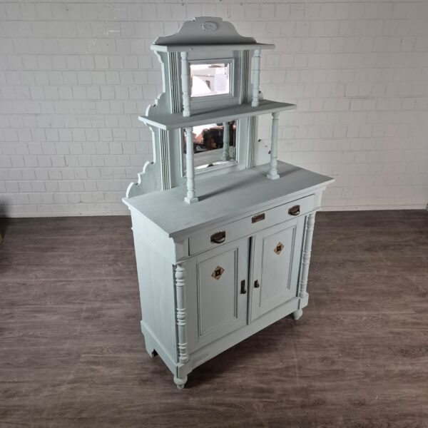 Buffetschrank Küchenbuffet Gründerzeit 1880 Kiefer – Bild 4