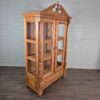 Vitrine Geschirrschrank Kiefer 1,25 m