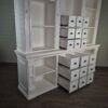 Ladenregal Apothekerschrank Anna Teakholz 2,50 m – Bild 24