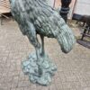 Skulptur Dekoration Afrikanischer Strauß Bronze 1,87 m – Bild 9