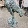 Skulptur Dekoration Afrikanischer Strauß Bronze 1,87 m – Bild 8