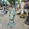 Skulptur Dekoration Afrikanischer Strauß Bronze 1,87 m – Bild 11