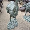 Skulptur Dekoration Afrikanischer Strauß Bronze 1,87 m – Bild 2