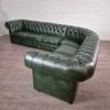 Chesterfield Sofa Eckcouch Ecksofa Dunkelgrün 2,90 m x 2,40 m – Bild 8