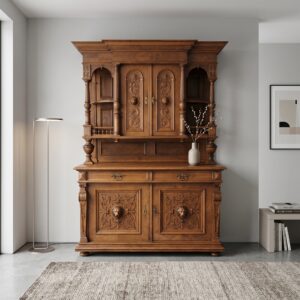 Buffetschrank Schrank Gründerzeit 1880 Eiche