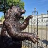 Skulptur Deko-Figur Bär Bronze 1,95 m – Bild 12