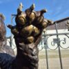 Skulptur Deko-Figur Bär Bronze 1,95 m – Bild 6