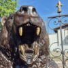Skulptur Deko-Figur Bär Bronze 1,95 m – Bild 4