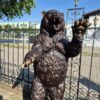 Skulptur Deko-Figur Bär Bronze 1,95 m – Bild 3