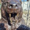 Skulptur Deko-Figur Bär Bronze 1,95 m – Bild 5
