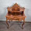Dresdener Barock Damenschreibtisch Schreibtisch 1860 Nussbaum – Bild 2